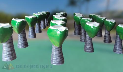 Lixeira Coco - Reforfibra