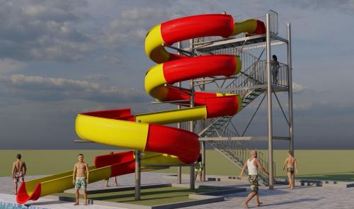 TC 0889 – Toboágua 49m linear - Reforfibra