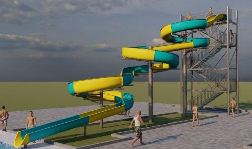 TC 0891 – Toboágua 60m linear - Reforfibra