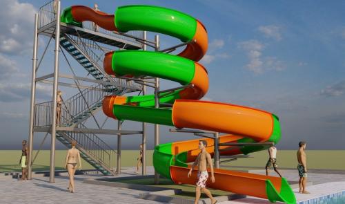 TC 0890 – Toboágua 47m linear - Reforfibra