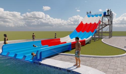 Rampa Aquática Racer 27M (Escape na piscina) - Reforfibra