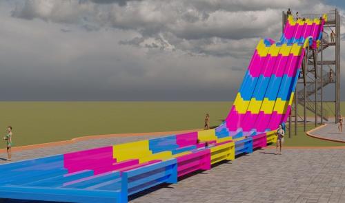 Rampa Aquática Racer 67M (Escape na canaleta) - Reforfibra