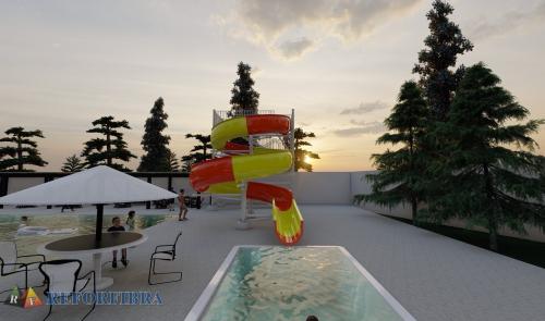 TC 0887 – Toboágua 35m linear - Reforfibra